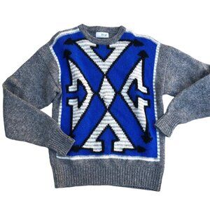 VTG 90s PRINGLE OF SCOTLAND Sweater XL 100% Scottish Shetland Wool Knit Mens